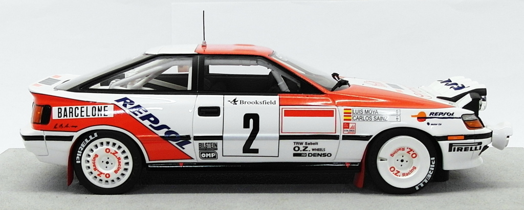 Top Marques 1/18 Scale TOP044A - Toyota ST 165 MC Rally Winner 1991 Top Marques 1/18 Scale TOP044A - Toyota ST 165 MC Rally Winner 1991