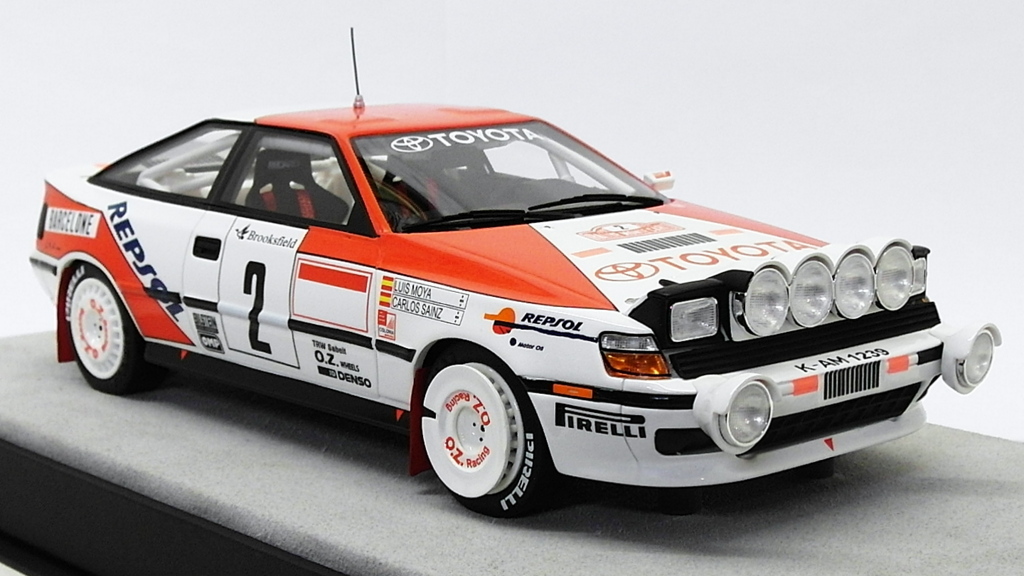 Top Marques 1/18 Scale TOP044A - Toyota ST 165 MC Rally Winner 1991 Top Marques 1/18 Scale TOP044A - Toyota ST 165 MC Rally Winner 1991