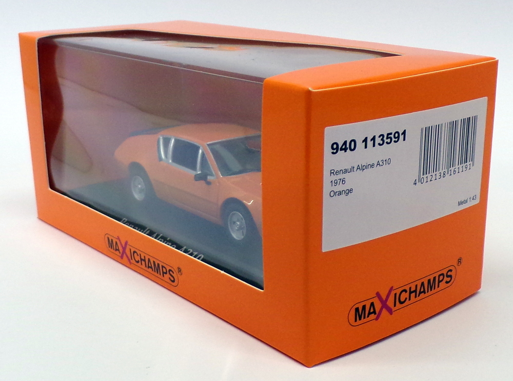 Maxichamps 1/43 Scale 940 113591 - 1976 Renault Alpine A310