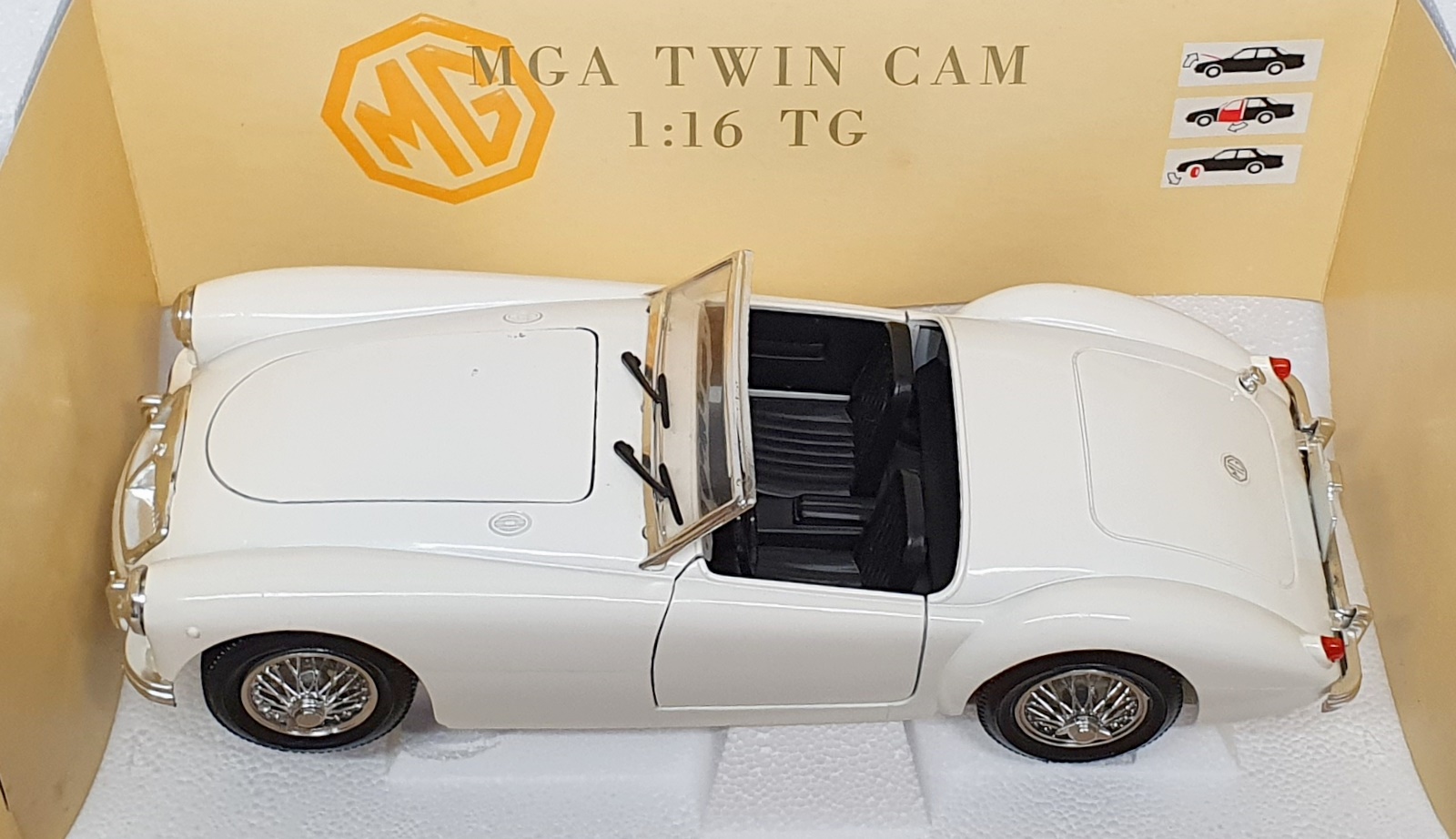 MG MGA Twin-Cam Cabriolet Modellauto 1:16 Tonka Polistil in Hannover - Südstadt-Bult