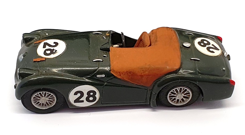 John Day 1/43 Scale Built Kit T026G - Triumph TR2 - #28 Le Mans 1955