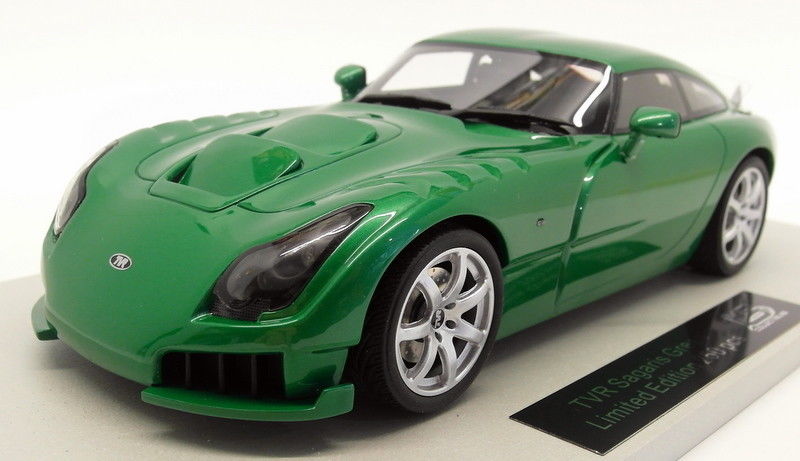 1 of 250-ls Collectibles TVR Sagaris 2005-verde 1:18 ls008a