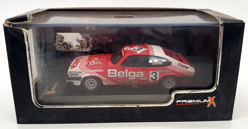 Premium X 1/43 Scale PR0009 - Ford Capri III 3.0S Belga #3 1st 24h Spa '80