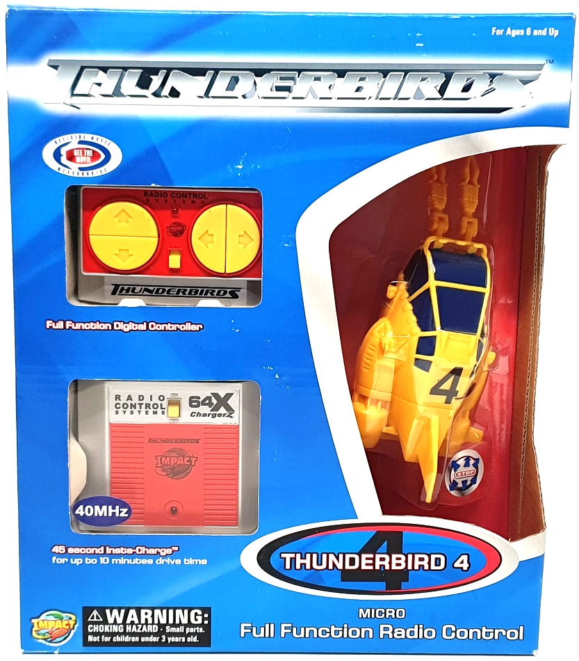 Impact 20092 Thunderbirds 40MHz Micro Full Function Radio Control Thunderbird 4