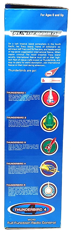 Impact 20092 Thunderbirds 40MHz Micro Full Function Radio Control Thunderbird 4