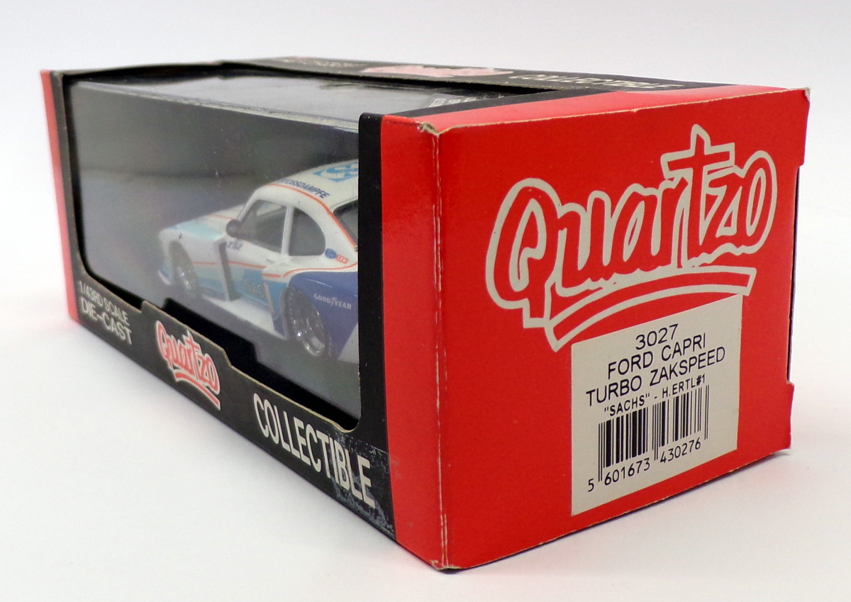 Quartzo 1/43 Scale 3027 - Ford Capri Turbo Zakspeed #1 Sachs/Ertl