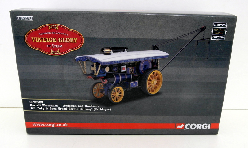 Corgi 1/50 scale CC20508 Burrell Showmans Anderton & Rowlands GT Tuby & Sons