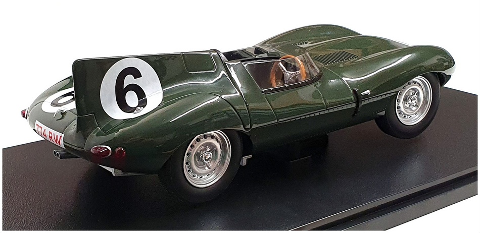 CMR 1/18 Scale CMR192 - Jaguar D-Type 24h Le Mans 1955 #6 Winner Hawthorn/Bueb