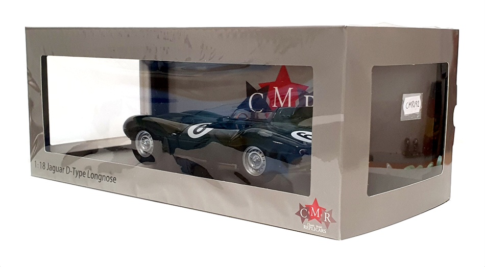 CMR 1/18 Scale CMR192 - Jaguar D-Type 24h Le Mans 1955 #6 Winner Hawthorn/Bueb