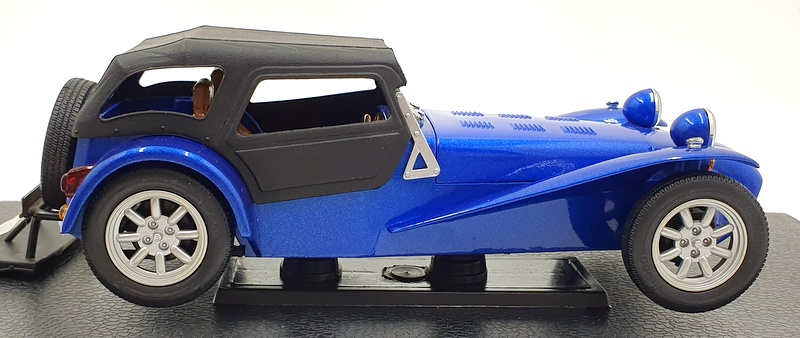Anson 1/18 Scale Diecast 30317-W - Lotus Super Seven Blue Caterham