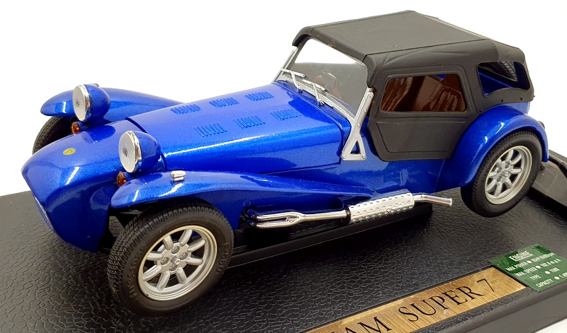 ロータス Caterham アンソン ブルー 1/18 1973 ロータス　スーパーセブン Caterham アンソン スーパーセブン ブルー 1/18 1973 ミニカー