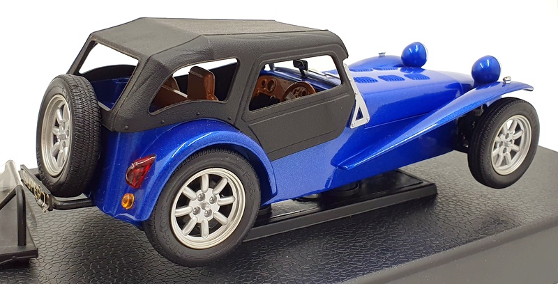 Anson 1/18 Scale Diecast 30317-W - Lotus Super Seven Blue Caterham