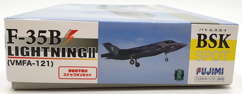 Fujimi 1/72 Scale Model Aircraft Kit 722924 - F-35B Lightning II VMFA-121