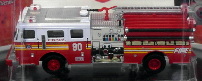 CODE3 Fire Department NY 1/64 ミニカー CODE 3 Seagrave Fire Truck #283 FDNY Fire Dept of New York