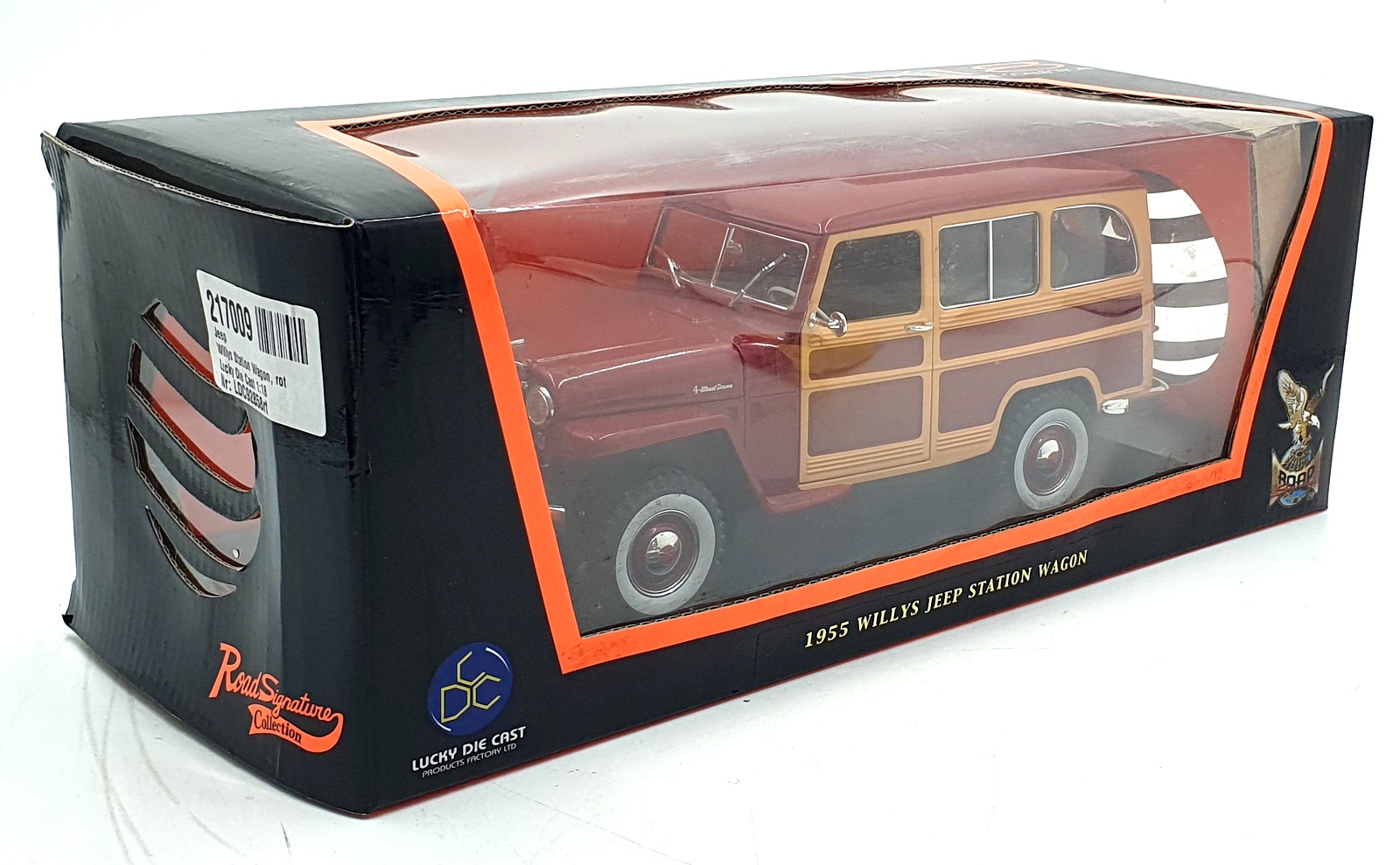Lucky Diecast 1/18 Scale 92858 - 1955 Willy's Jeep Station Wagon