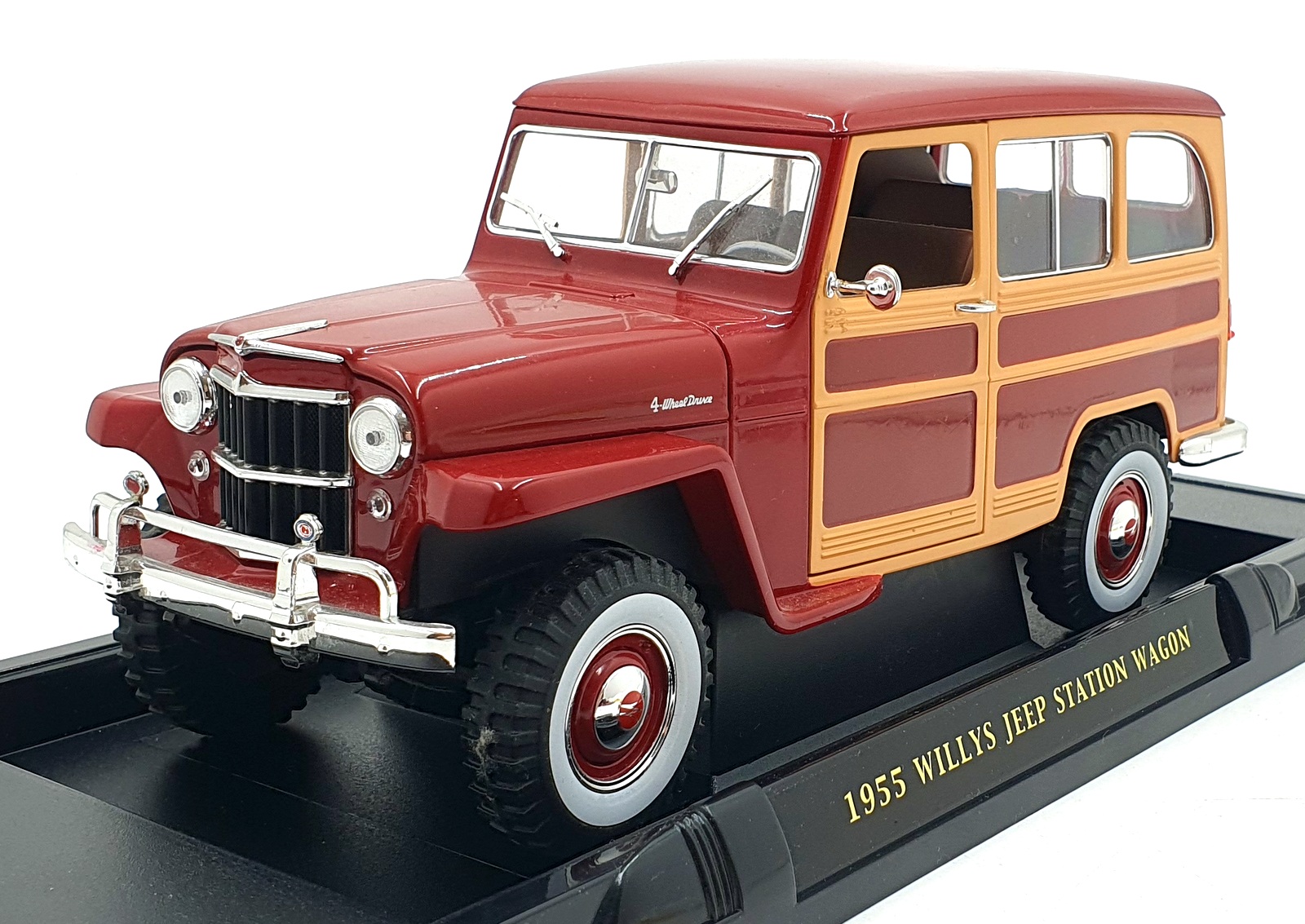 Lucky Diecast 1/18 Scale 92858 - 1955 Willy's Jeep Station Wagon