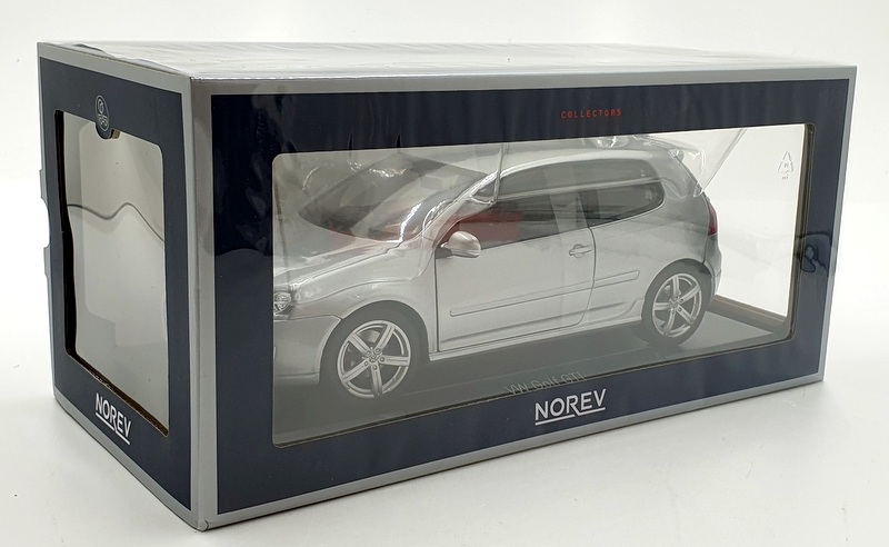 Norev 1/18 Scale Diecast 188425 - 2007 VW Golf GTI Pirelli - Silver
