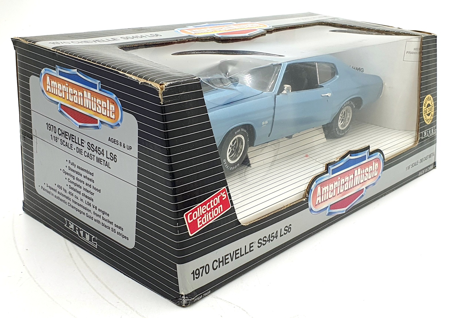 SS Chevelle Ertl – 1⁄18 Chevyシボレー 1:18 0 Chevy - Chevrolet