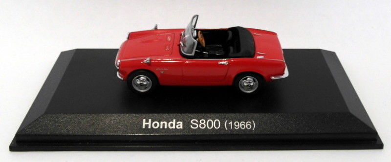 Norev 1:43 Scale Honda S800 1966 Toys Car Diecast Models Red Christmas Gifts 