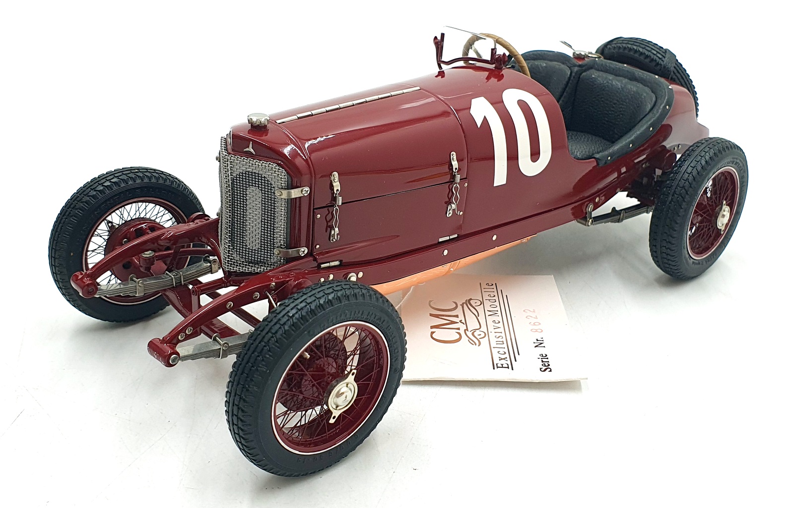CMC 1/18 Scale Diecast M-048 - Mercedes Targa Florio 1924 #10 - Red CMC 1/18 Scale Diecast M-048 - Mercedes Targa Florio 1924 #10 - Red