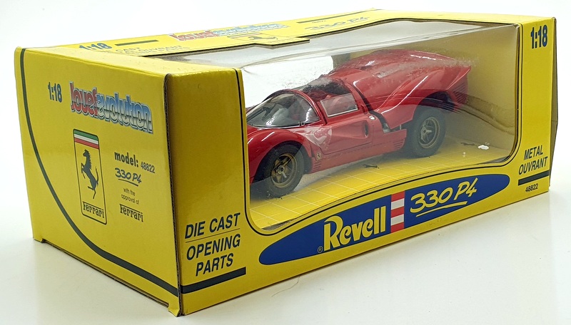 Revell 1/18 Scale Diecast 48822 - Ferrari 330 P4 - Rosso Red