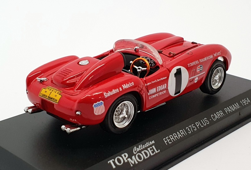 Top Model 1/43 Scale TMC005 - Ferrari 375 Plus - #1 Panamericana 1954