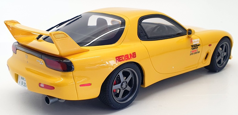 Kyosho 1/18 Scale Model Car KSR18D02 - Mazda RX7 FD3S with Figure