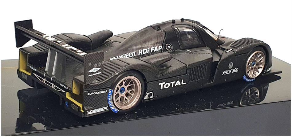 Ixo 1/43 Scale LMM102 - Peugeot 908 HDi Test Car Paul Ricard - Matt Black