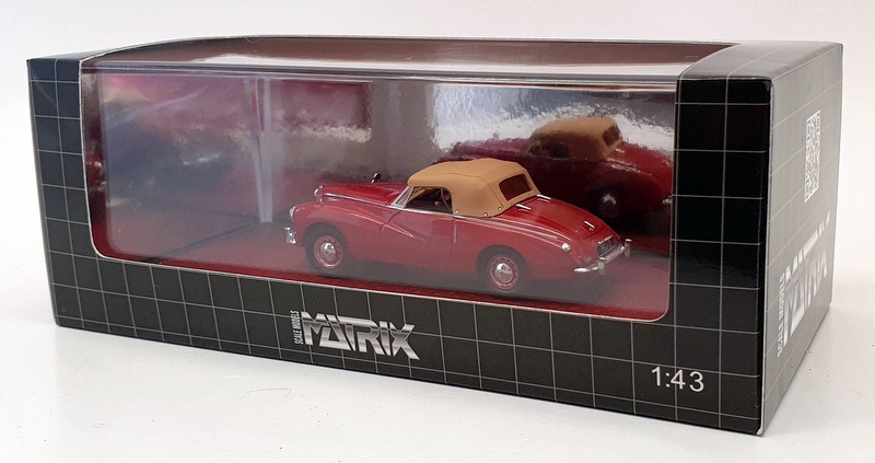 Matrix 1/43 Scale MX41807-022 - 1953-55 Sunbeam Alpine Closed - Red