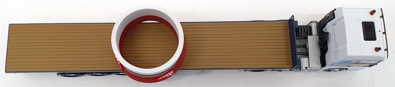 Corgi 1/50 Scale Model Truck CC15211 - MAN TGX Flatbed & Load R.Collett & Sons