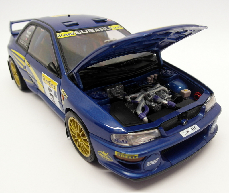 Autoart 1/18 Scale Diecast 89992 Subaru Impreza WRC Monte Carlo Rally ...