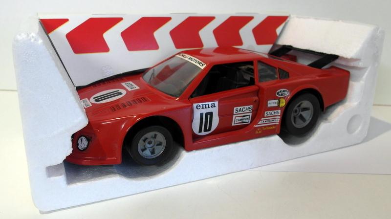 Polistil 1/18 Appx Scale Vintage diecast - TS1 Ferrari 308 GTB Turbo red