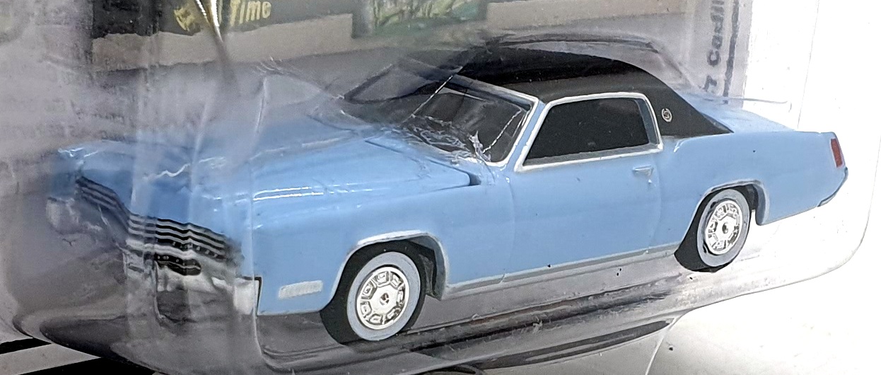Auto World 1/64 Scale AW64272 - 1967 Cadillac Eldorado - Light Blue Auto World 1/64 Scale AW64272 - 1967 Cadillac Eldorado - Light Blue