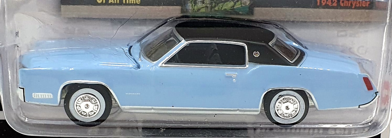 Auto World 1/64 Scale AW64272 - 1967 Cadillac Eldorado - Light Blue Auto World 1/64 Scale AW64272 - 1967 Cadillac Eldorado - Light Blue