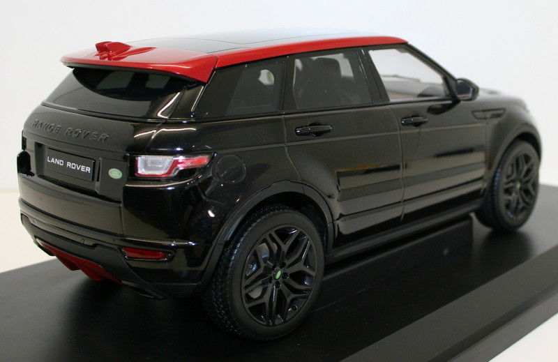 Kyosho 1/18 Scale Diecast C09549BK - Range Rover Evoque - Santorini Black