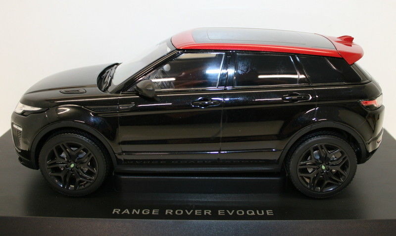 Kyosho 1/18 Scale Diecast C09549BK - Range Rover Evoque - Santorini Black