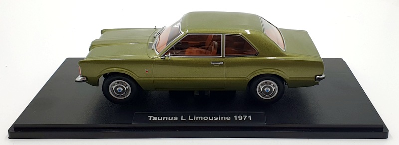 KK Scale 1/18 Scale Diecast KKDC180972 - 1971 Ford Taunus L Limousine - Green
