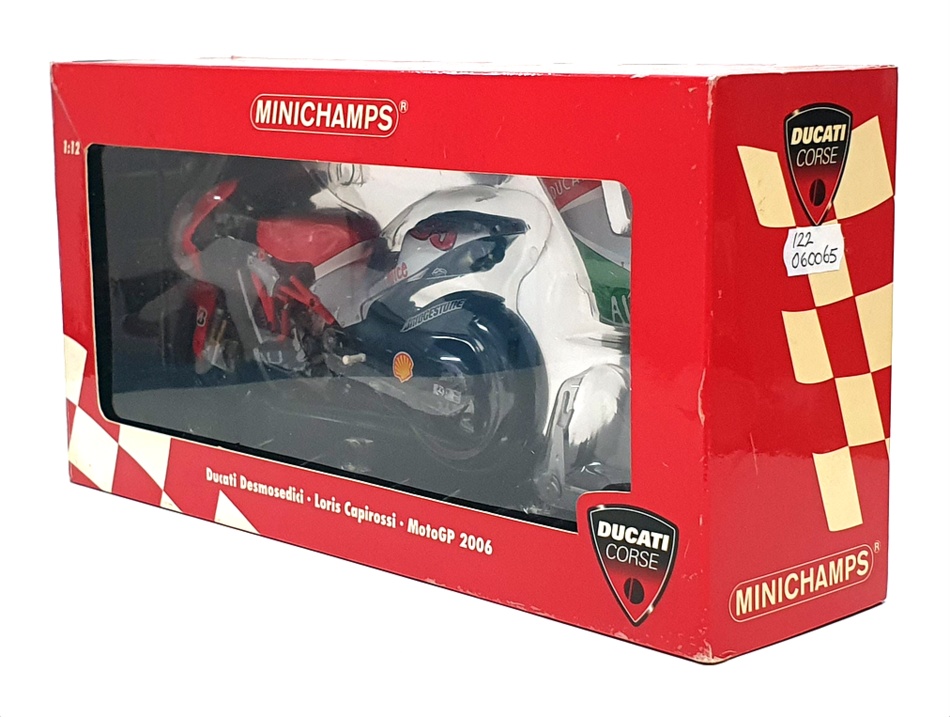 Minichamps 1/12 Scale 122 060065 - Ducati Desmosedici L. Capirossi MotoGP 2006