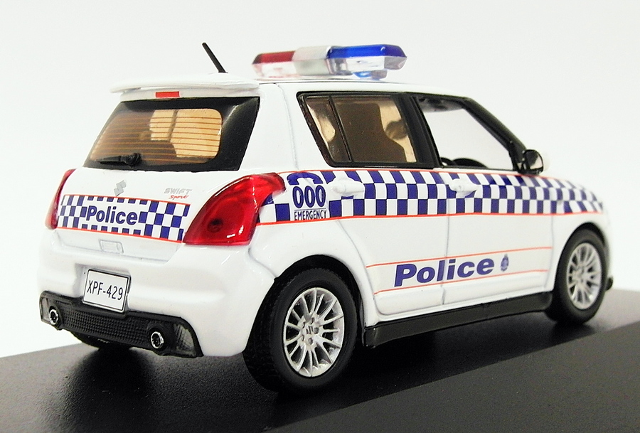 J-Collection 1/43 Scale JC157 - 2010 Suzuki Swift Sport - Melbourne Police Car