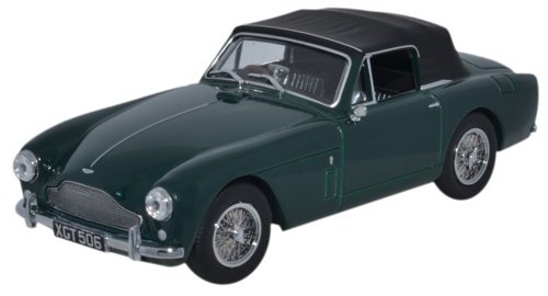 Oxford Diecast 1/43 Scale AMDB2002 - Aston Martin DB2 MKIII DHC BR Green