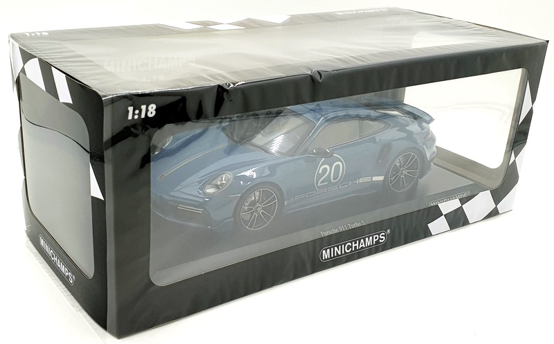 Minichamps 1/18 Scale Diecast 155 069170 - Porsche 911 Turbo S