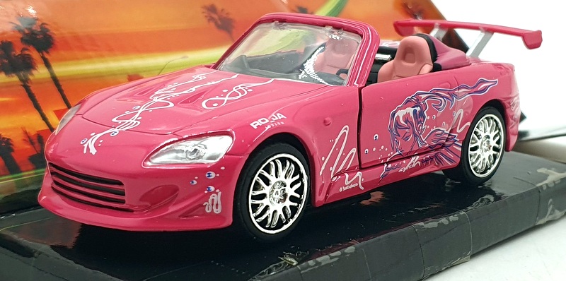 Jada 1/32 Scale Diecast 97610 Fast And Furious Suki's Honda S2000 - Pink Jada 1/32 Scale Diecast 97610 Fast And Furious Suki's Honda S2000 - Pink