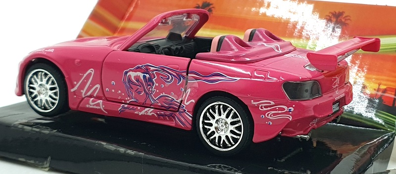 Jada 1/32 Scale Diecast 97610 Fast And Furious Suki's Honda S2000 - Pink Jada 1/32 Scale Diecast 97610 Fast And Furious Suki's Honda S2000 - Pink