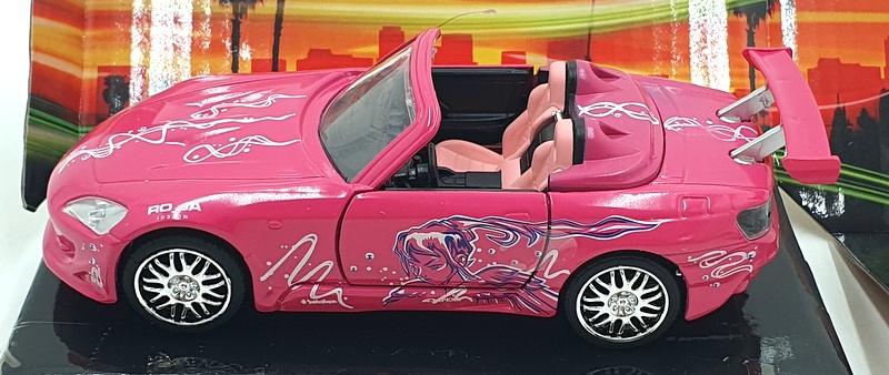 Jada 1/32 Scale Diecast 97610 Fast And Furious Suki's Honda S2000 - Pink Jada 1/32 Scale Diecast 97610 Fast And Furious Suki's Honda S2000 - Pink