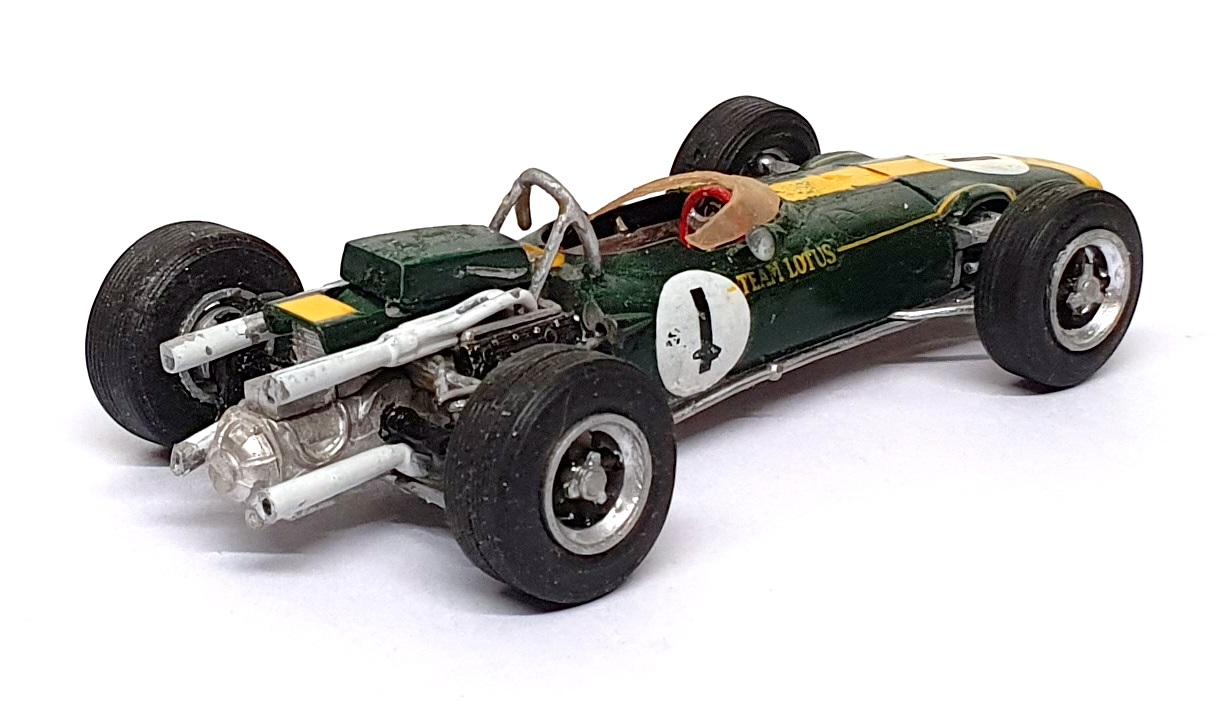 SRC Models 1/76 Scale Built Kit 40-96 - 1966 F1 Lotus 43 H16 #1