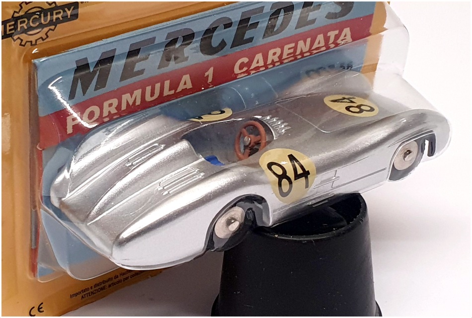 Mercury Hachette 1/43 Scale ART.56 - Mercedes Formula 1 Carenata - Silver Mercury Hachette 1/43 Scale ART.56 - Mercedes Formula 1 Carenata - Silver