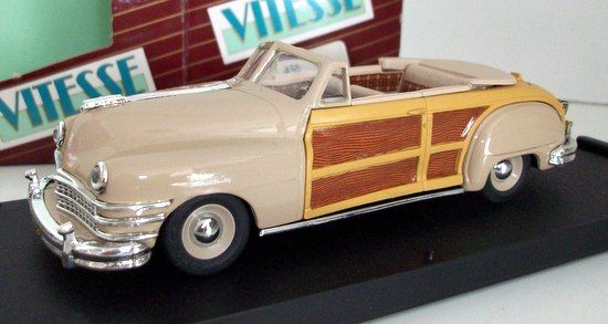 VITESSE 1/43 - 490 CHYSLER TOWN & COUNTRY - WOODY CONVERTIBLE