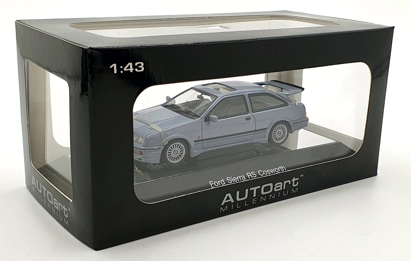 Autoart 1/43 Scale Diecast 52863 - Ford Sierra RS Cosworth - Moonstone Blue Autoart 1/43 Scale Diecast 52863 - Ford Sierra RS Cosworth - Moonstone Blue