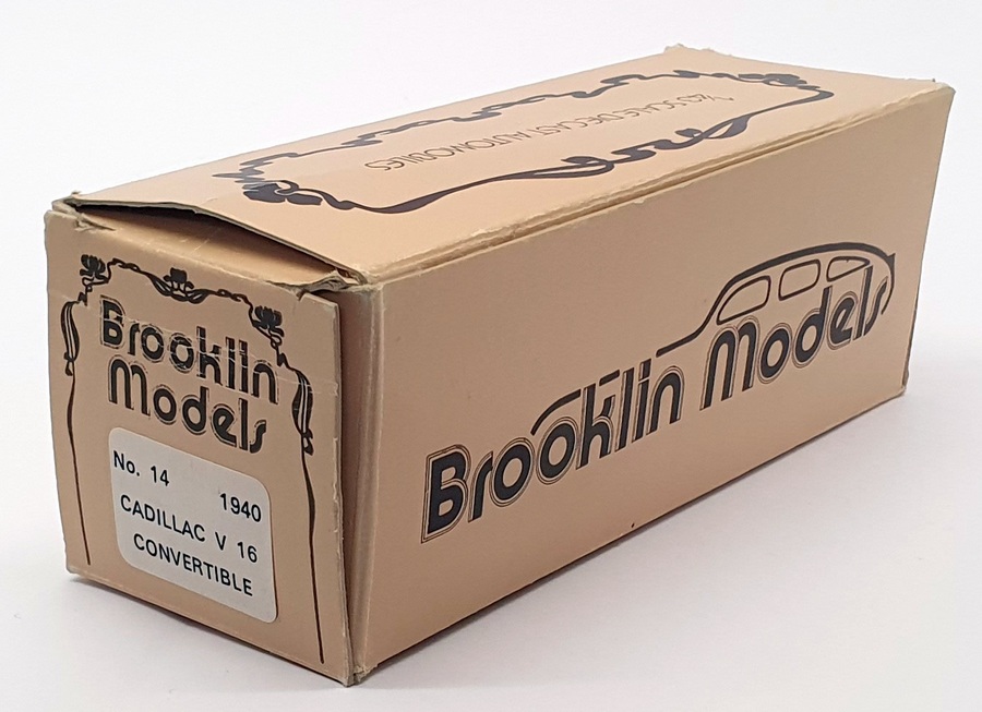 Brooklin Models 1/43 Scale BRK14 - 1940 Cadillac V16 REWORKED