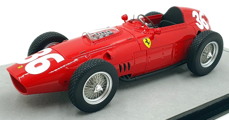 Tecnomodel 1/18 Scale TM18-244A Ferrari 246/256 F1 Dino Monaco Hill #36 1960